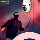 FOCO CÁMARA WI-FI  DE SEGURIDAD FULL HD 360° PRO