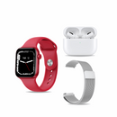 SmartWatch Serie 7 Plus + Pods Pro Ultimate + Correa Metálica - technopromos