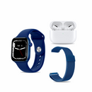 SmartWatch Serie 7 Plus + Pods Pro Ultimate + Correa Metálica - technopromos