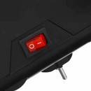 Mini Calefactor Chimenea Eléctrica de 900W Flame Heater - technopromos