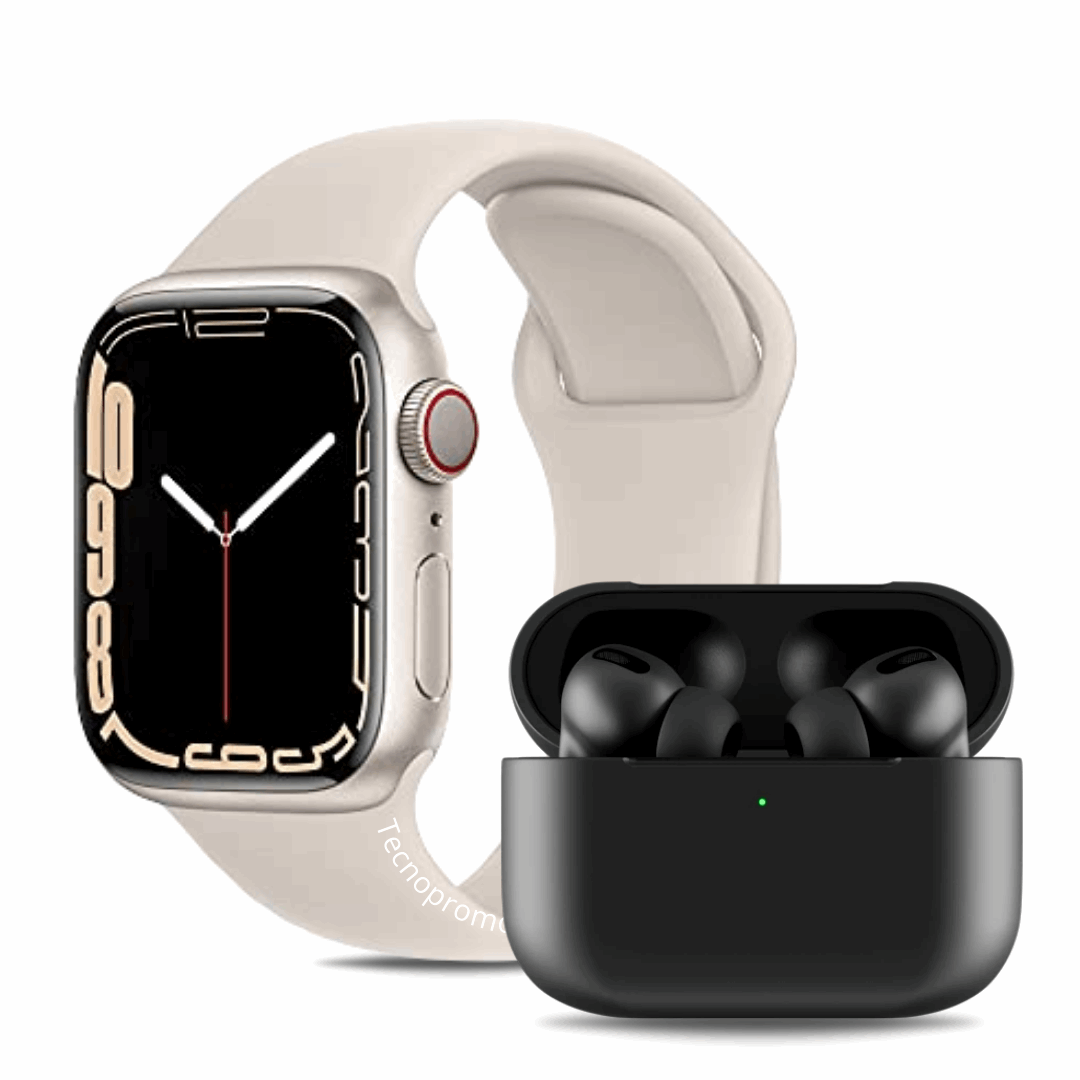 SmartWatch Serie 7 Plus + Pods Pro Ultimate - technopromos