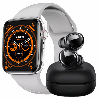 SmartWatch Serie 8 Pro Max + Galaxy Buds Pro - technopromos