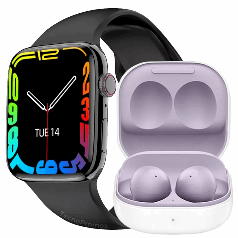 SmartWatch Serie 8 Premium + Galaxy Buds 2 - technopromos