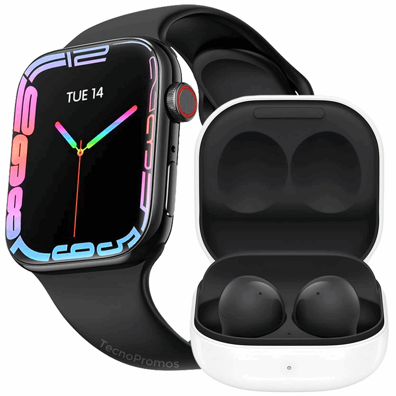SmartWatch Serie 8 Premium + Galaxy Buds 2 - technopromos