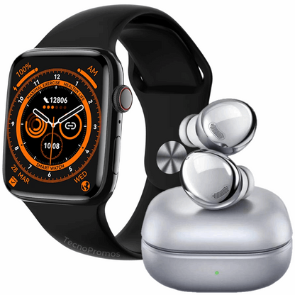 SmartWatch Serie 8 Pro Max + Galaxy Buds Pro - technopromos