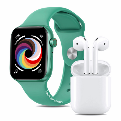 SmartWatch Serie 7 Plus + Pods Ultra - technopromos