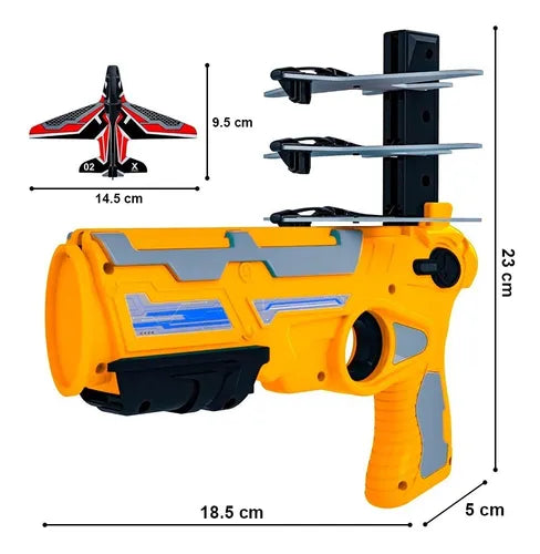 Juguete Pistola Lanza Aviones - technopromos
