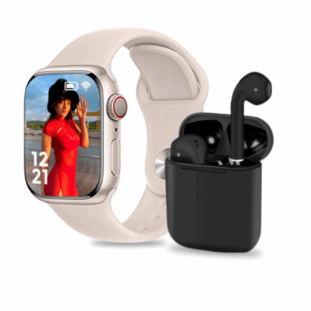 SmartWatch Serie 7 Ultra + Pods Ultra - technopromos
