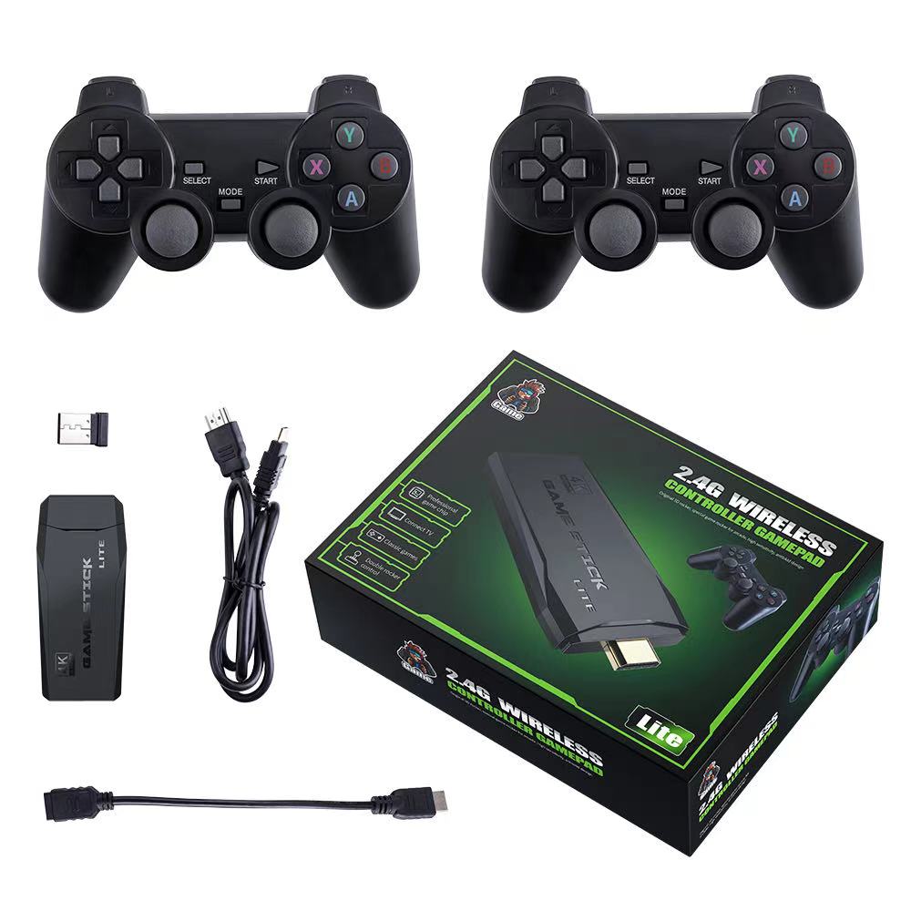 GAMESTICK RETRO PRO🎮 Consola de Videojuegos 10 mil Juegos Incorporados - technopromos