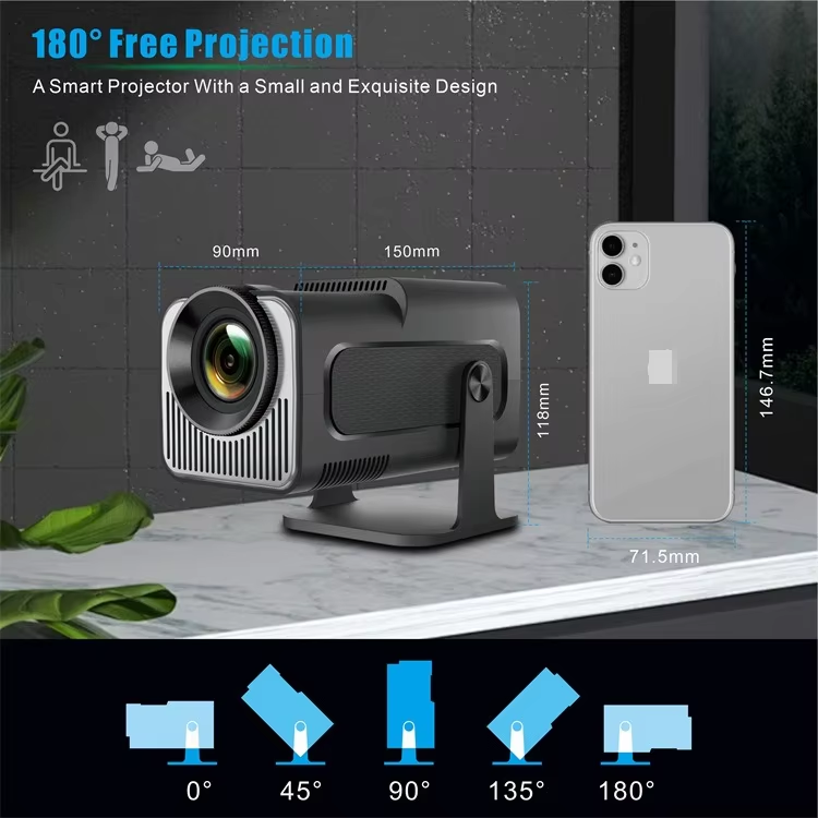 PROYECTOR HY320 PRO ULTRA HD 4K PREMIUM