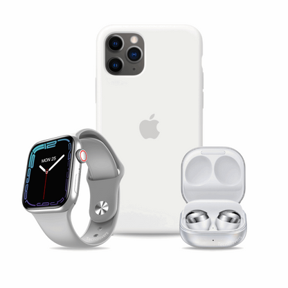 SmartWatch Serie 7 Premium + Galaxy Buds Pro + Case - technopromos