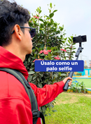 Trípode con seguimiento facial automático 🤖 IA + Giro 360°