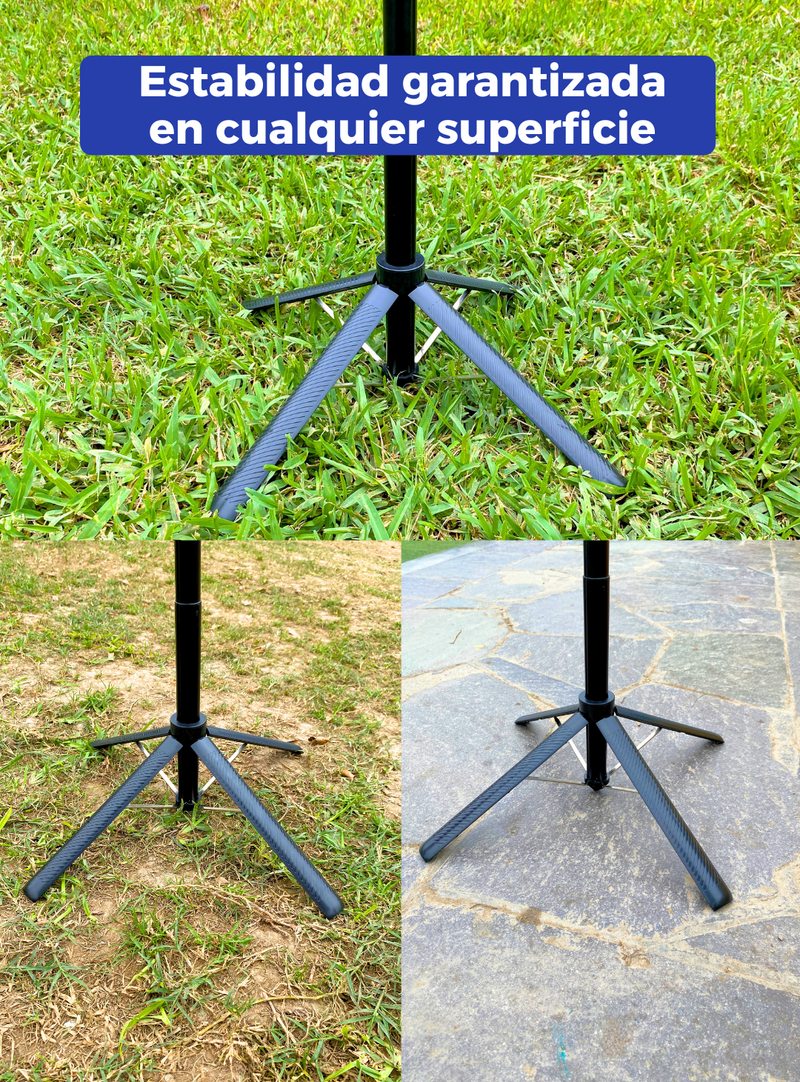 Trípode con seguimiento facial automático 🤖 IA + Giro 360°