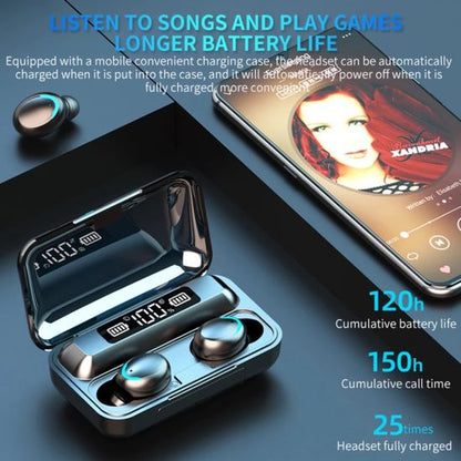 Audifono Bluetooth F9 Max - technopromostechnopromosAudifono Bluetooth F9 Max