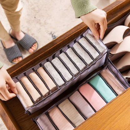 PerfectOrganizer™ Rosado - Set de 3 Organizadores de Ropa Interior Brasiers Medias & Más - technopromos