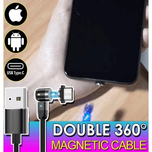 Cargador Magnético - 3 en 1 - Carga Rápida 360° - technopromosTecnopromosCargador Magnético - 3 en 1 - Carga Rápida 360° - Tecnopromos