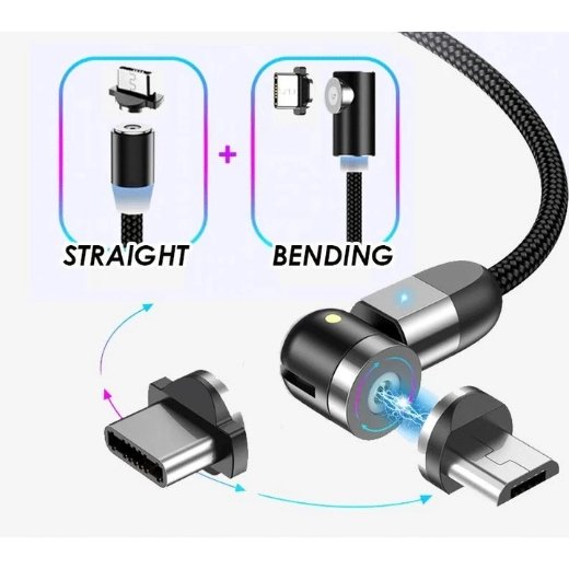 Cargador Magnético - 3 en 1 - Carga Rápida 360° - technopromosTecnopromosCargador Magnético - 3 en 1 - Carga Rápida 360° - Tecnopromos