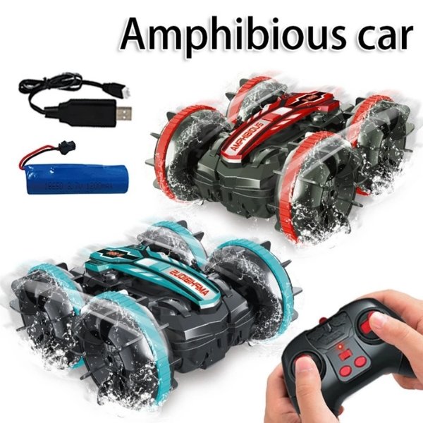 Carro Todo Terreno Anfibio - Extreme - technopromostechnopromosRojoCarro Todo Terreno Anfibio - Extreme