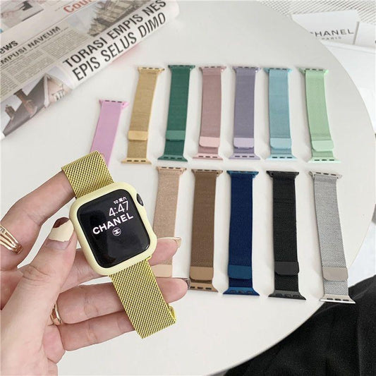 Correas Metálicas Colores Pasteles - SmartWatch - technopromostechnopromosAmarilloCorreas Metálicas Colores Pasteles - SmartWatch