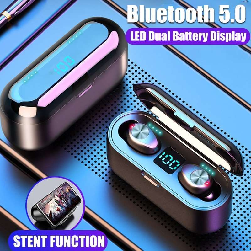 F9 - Earbuds True Wireless Headset - technopromosTecnopromosF9 Pro - Earbuds True Wireless Headset - Tecnopromos