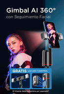 Trípode con seguimiento facial IA +Giro 360°