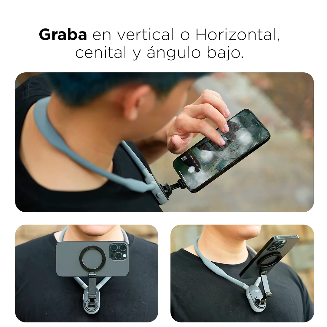 Soporte MagSafe para el Cuello Tomas POV