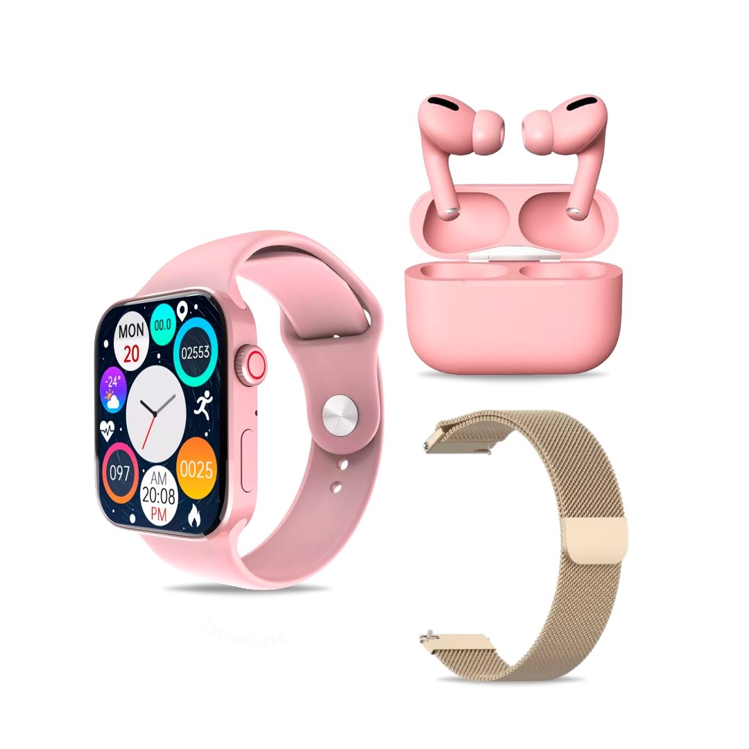 Smartwatch Serie 7 Pro + Pods Pro Ultimate + Correa Metálica - technopromosTecnoloversperuSmartwatch Serie 7 Pro + Pods Pro Ultimate + Correa Metálica