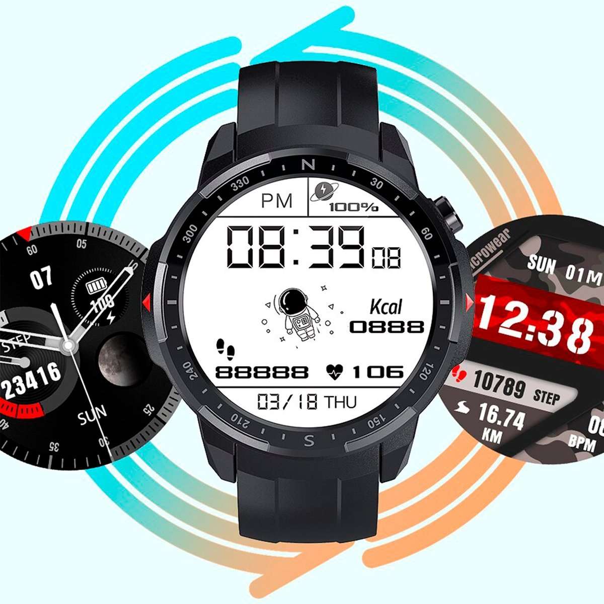 Watch GT2 Pro - technopromostechnopromosGT2 Pro Negro con Correa de Cuero NegraWatch GT2 Pro