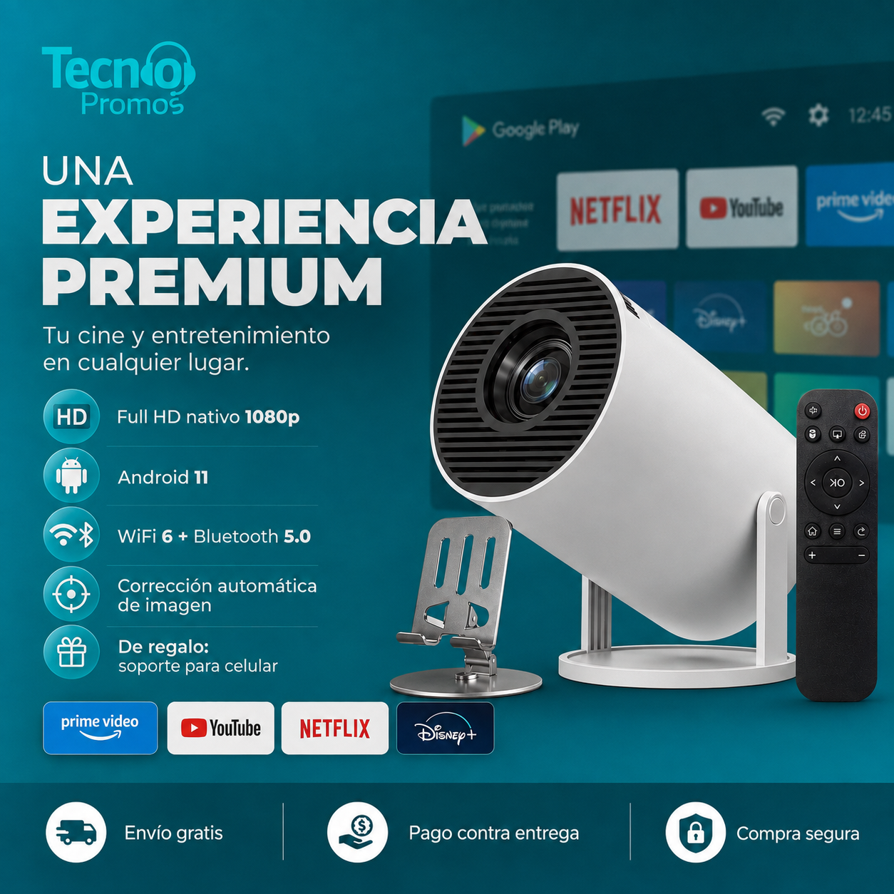 𝗣𝗥𝗢𝗬𝗘𝗖𝗧𝗢𝗥 𝟰𝗞 𝗣𝗥𝗘𝗠𝗜𝗨𝗠 + 𝗔𝗡𝗗𝗥𝗢𝗜𝗗