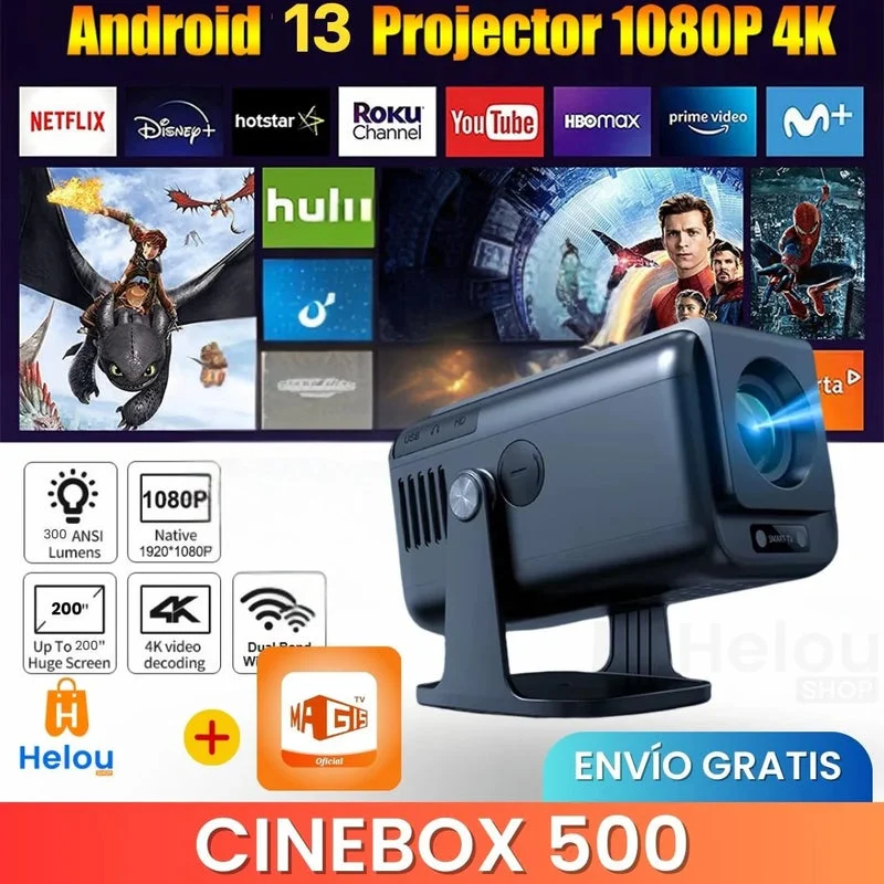 Proyector CineBox HY500 Max — foto 1