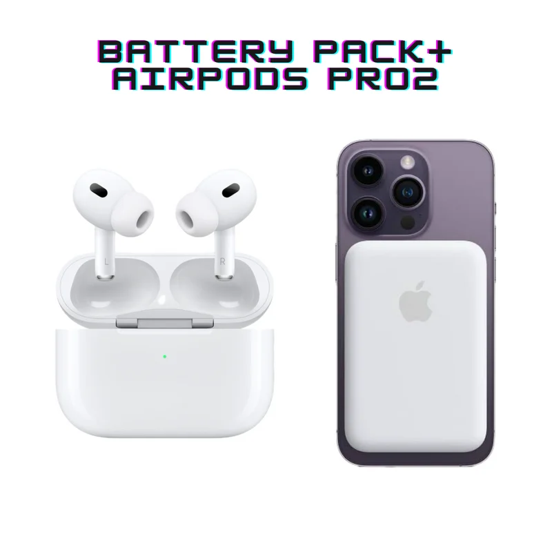 Magsafe 5000 o 10000 o 20000 mah + Airpods Pro 2da Gen — foto 1